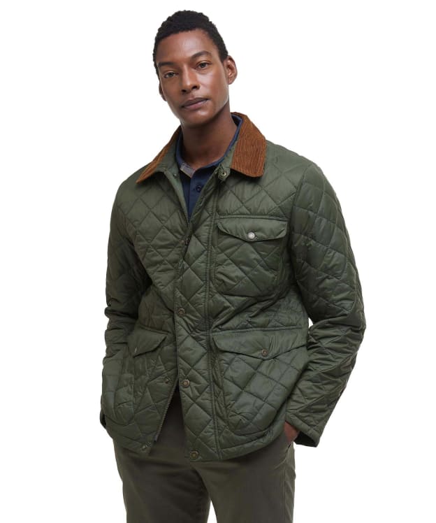 Men's Barbour Horton Quilted Jacket - Fern