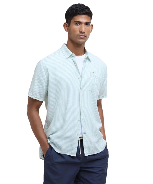 Men's Barbour Deerpark Summerfit Shirt - Pale Apple