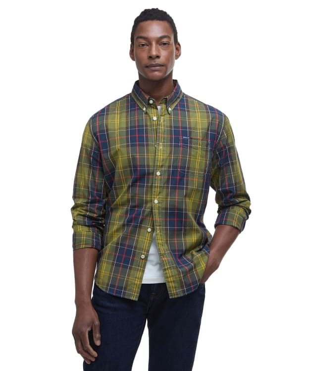 Men's Barbour Laggon Tartan Tailored Fit Shirt - Classic Tartan