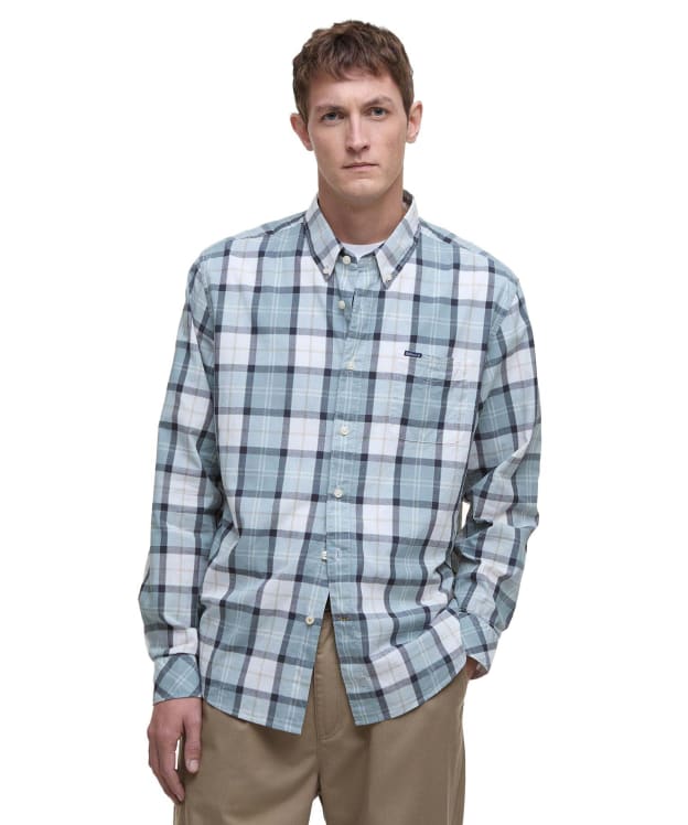 Men's Barbour Laggon Tartan Tailored Fit Shirt - Northshore Tartan