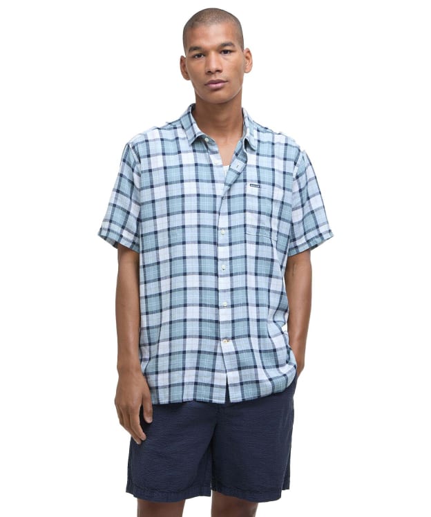 Men's Barbour Midfield Tartan Summerfit Shirt - Northshore Tartan