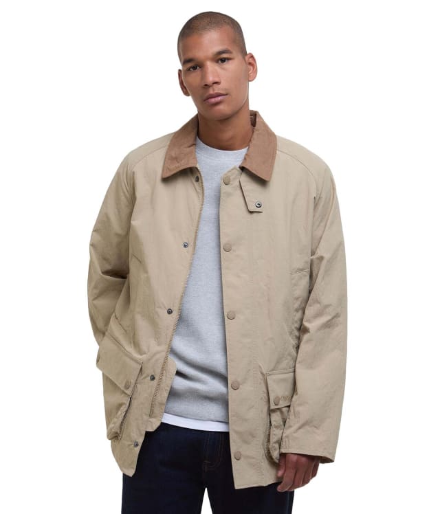 Men's Barbour Ashby Showerproof Jacket - Washed Stone