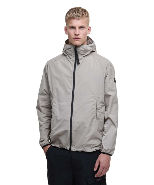 Men's Barbour International Porter Showerproof Jacket - Concrete