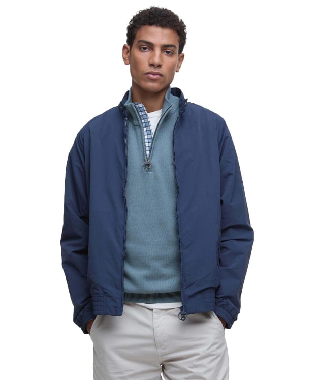 Men's Barbour Summer Royston Showerproof Jacket - Navy