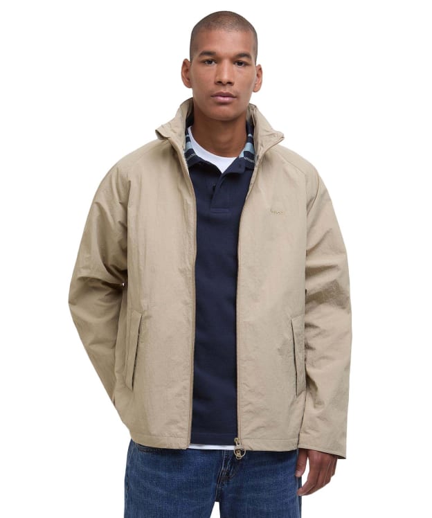 Men's Barbour Keld Showerproof Jacket - Washed Stone