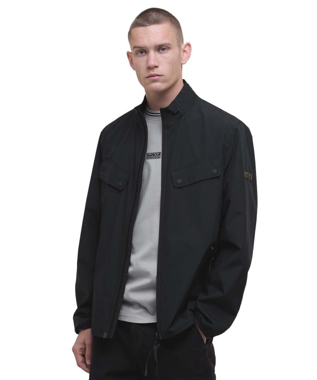 Men's Barbour International Re-Duke Showerproof Jacket - Black