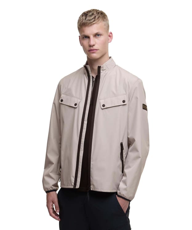 Men's Barbour International Re-Duke Showerproof Jacket - Concrete