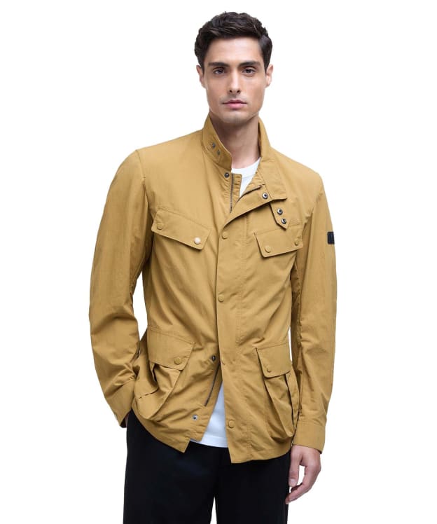 Men's Barbour International Modern Showerproof Duke Jacket - Cumin