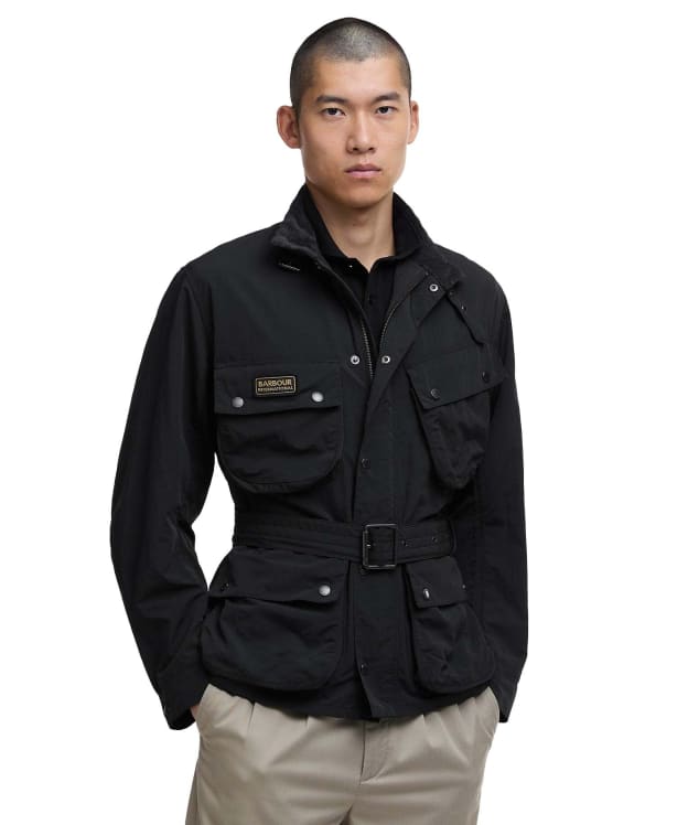 Men's Barbour International  Contemporary A7 Showerproof Jacket - Black