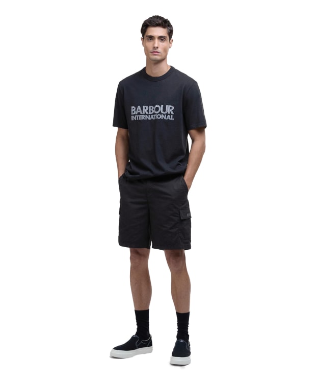 Men's Barbour International Ripstop Cargo Shorts - Black