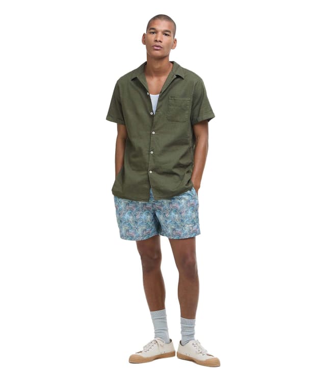 Men's Barbour Devon Swim Short - Dusk Blue