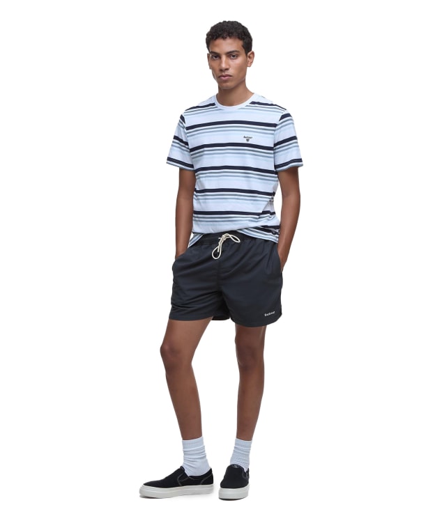 Men's Barbour Staple Logo 7' Swim Short - Black