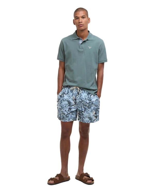Men's Barbour Bark Swim Short - Vintage Teal