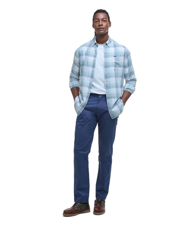 Men's Barbour Lightweight Stretch Tailored Chino - Oceana
