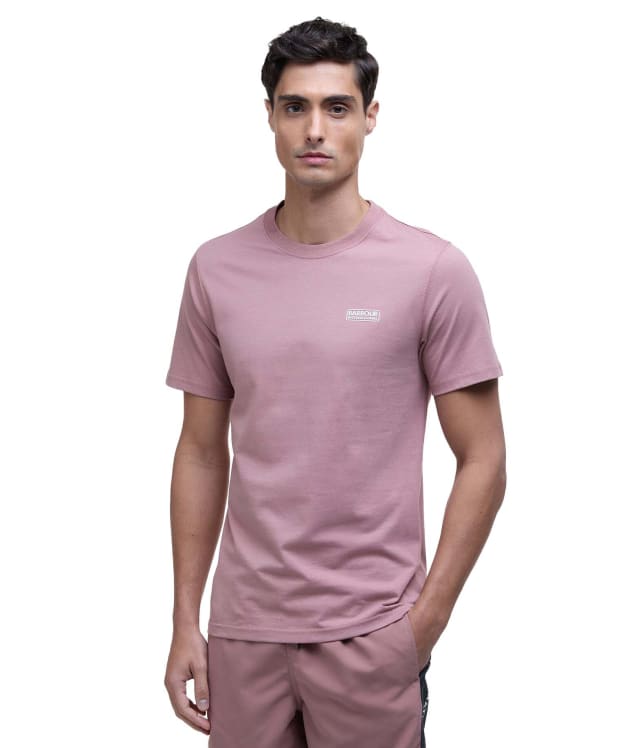 Men's Barbour International Small Logo Tee - Vintage Pink