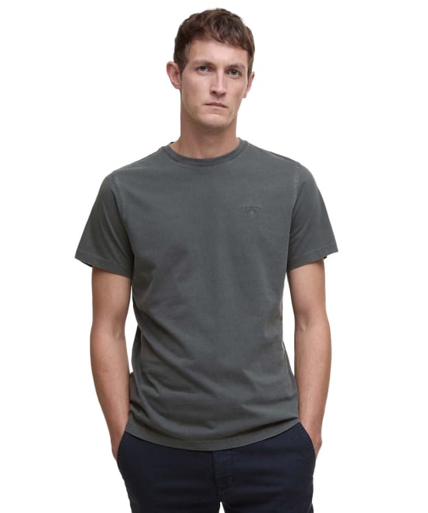 Men's Barbour Garment Dyed Tee - Gunmetal
