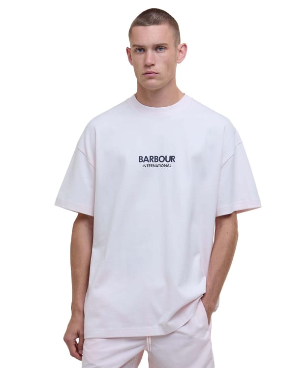 Men's Barbour International Os Formula T-Shirt - Quartz Pink