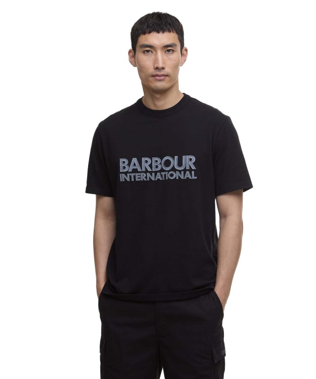 Men's Barbour International Jason Technique T-Shirt - Black