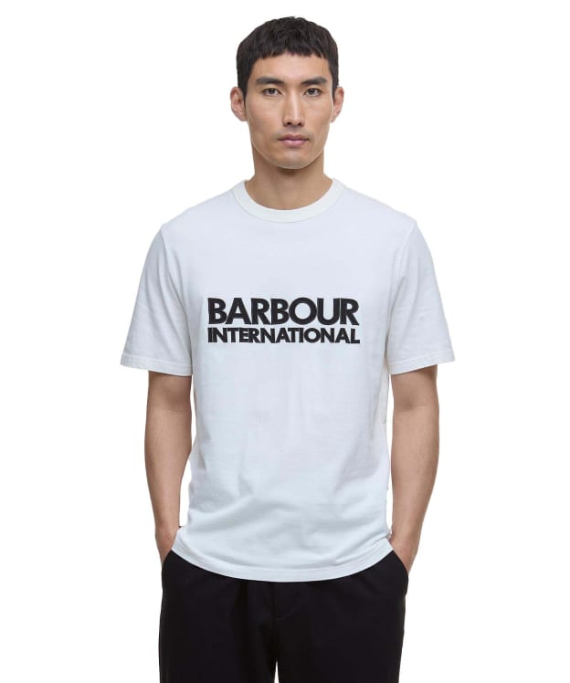 Men's Barbour International Jason Technique T-Shirt - Whisper White