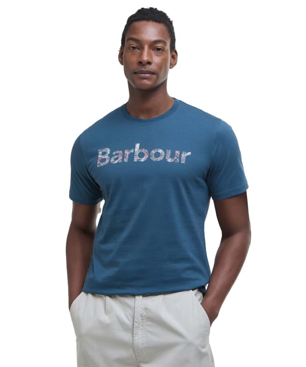 Men's Barbour Devon Graphic T-Shirt - Dusk Blue