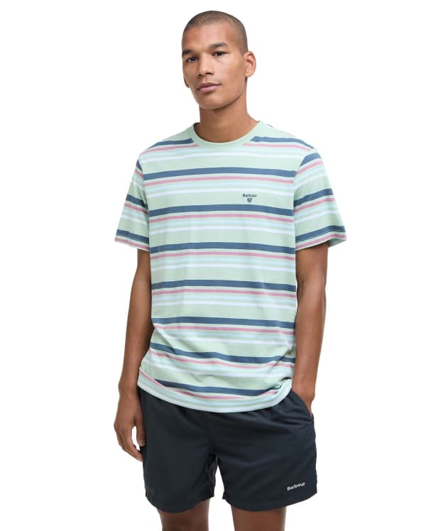 Men's Barbour Houstead Stripe Tailored Fit T-Shirt - Pale Apple