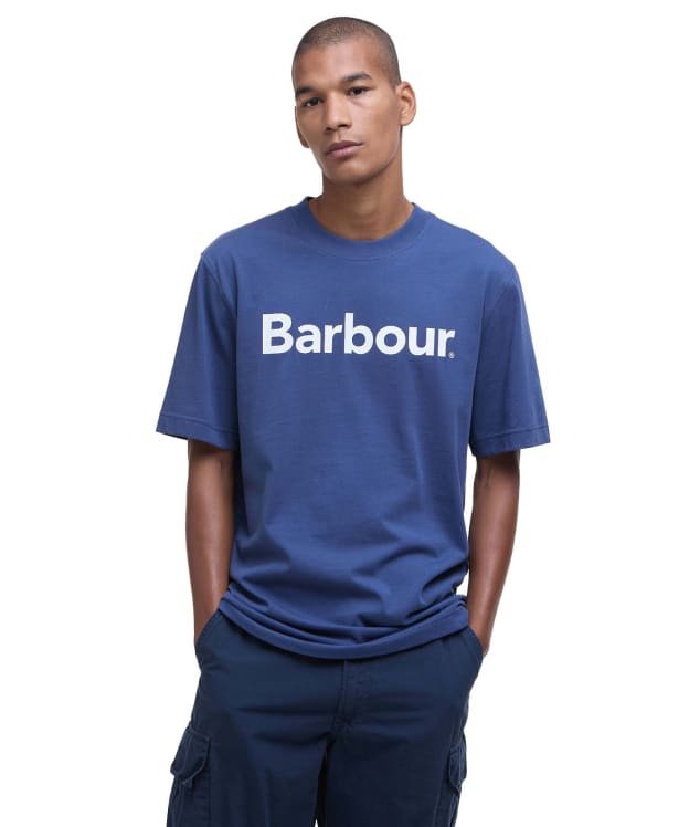 Men's Barbour Logo Relaxed Fit T-Shirt - Oceana