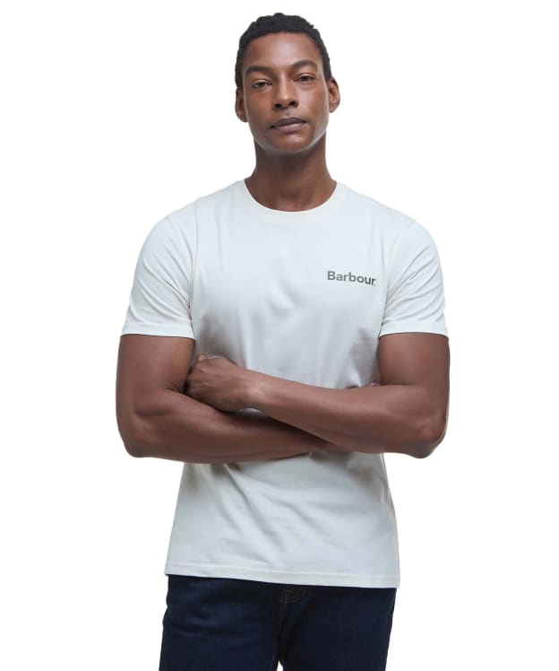Men's Barbour Camber Graphic T-Shirt - Antique White