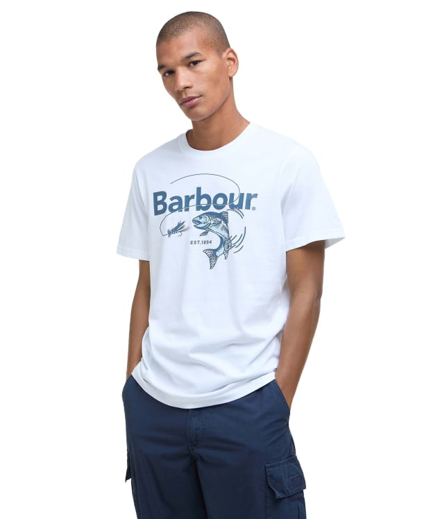 Men's Barbour Lydd Graphic T-Shirt - White