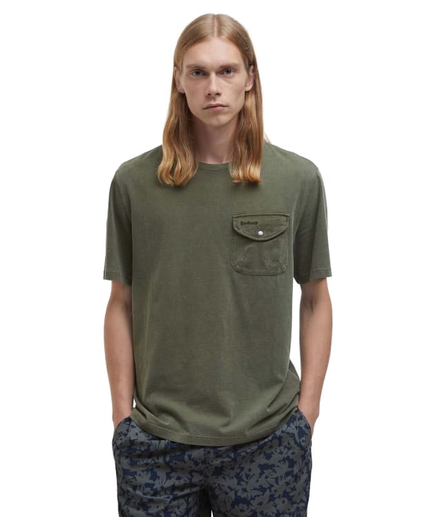 Men's Barbour Newstreet Relaxed Fit T-Shirt - Light Sage