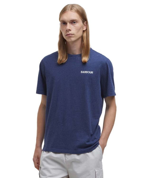 Men's Barbour Perham Relaxed Fit Graphic T-Shirt - Indigo