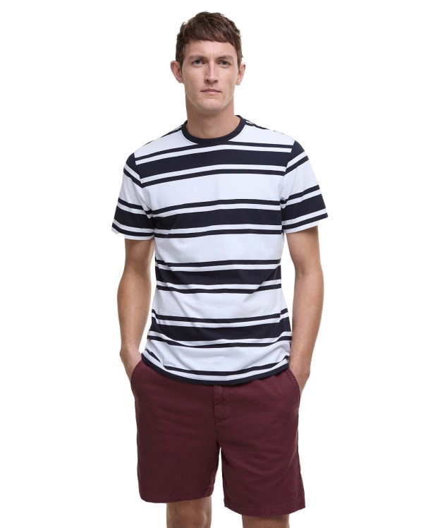 Men's Barbour Colts Stripe Relaxed Fit T-Shirt - Navy