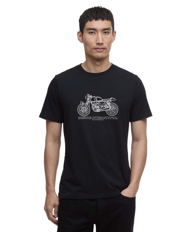 Men's Barbour International Venture Graphic T-Shirt - Black