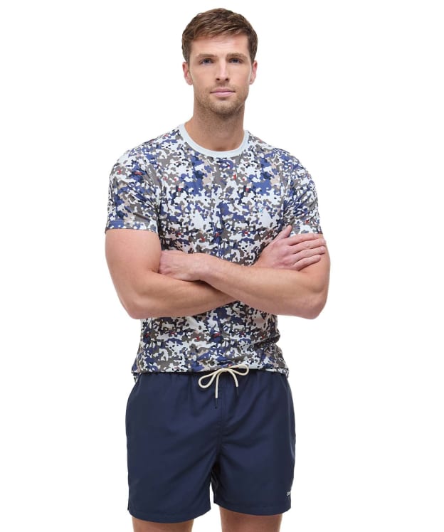 Men's Barbour Bark Tailored T-Shirt - Washed Stone