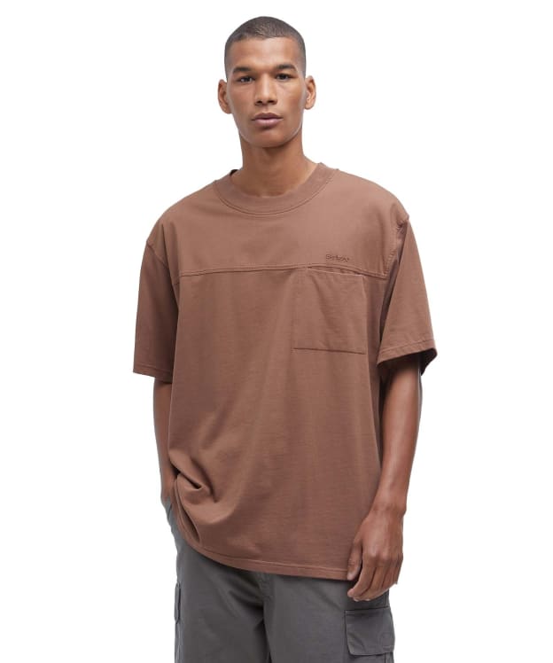 Men's Barbour Hunton Pocket T-Shirt - Redwood