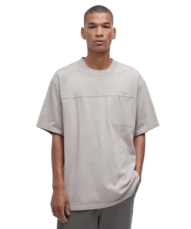 Men's Barbour Hunton Pocket T-Shirt - Concrete