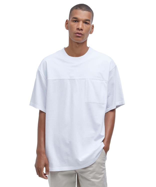 Men's Barbour Hunton Pocket T-Shirt - White