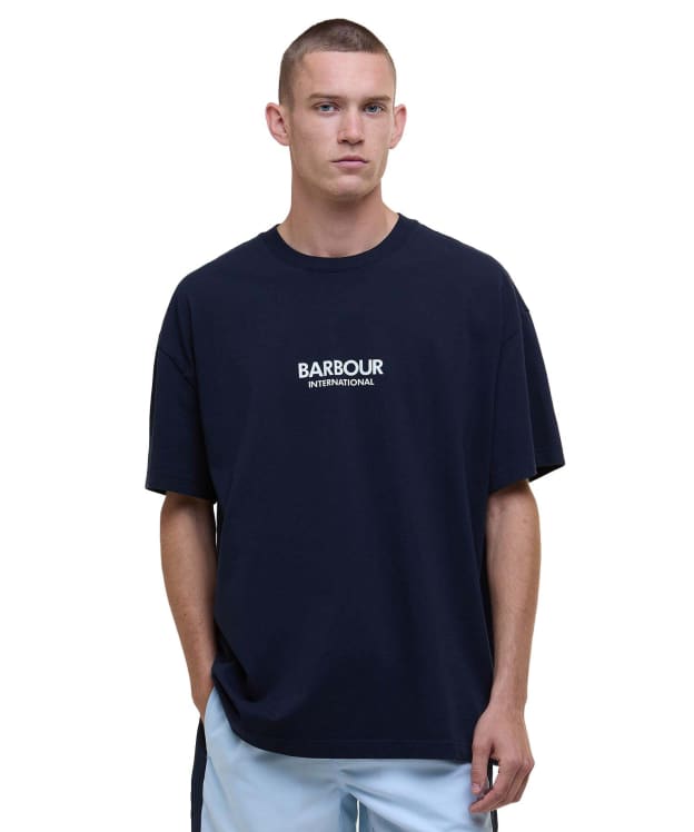 Men's Barbour International Middleton Oversized Graphic T-Shirt - Sapphire Navy