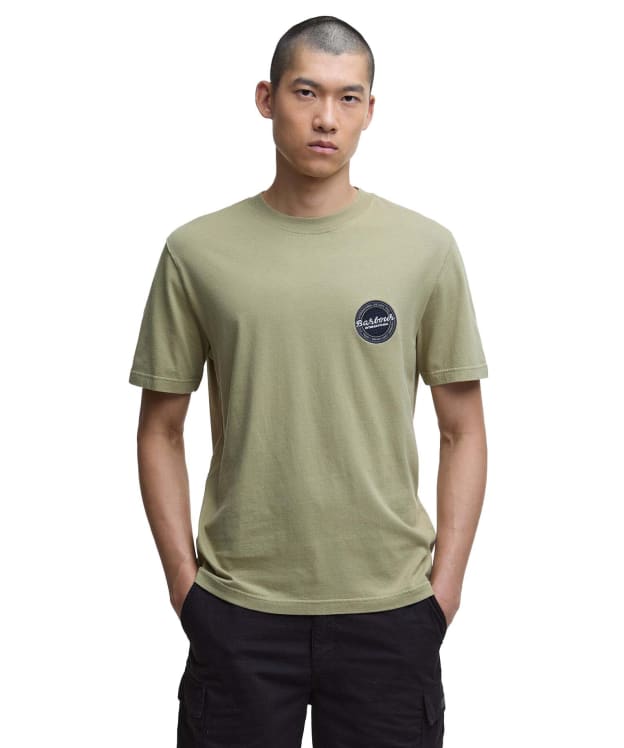 Men's Barbour International Apleton Graphic T-Shirt - Bleached Olive