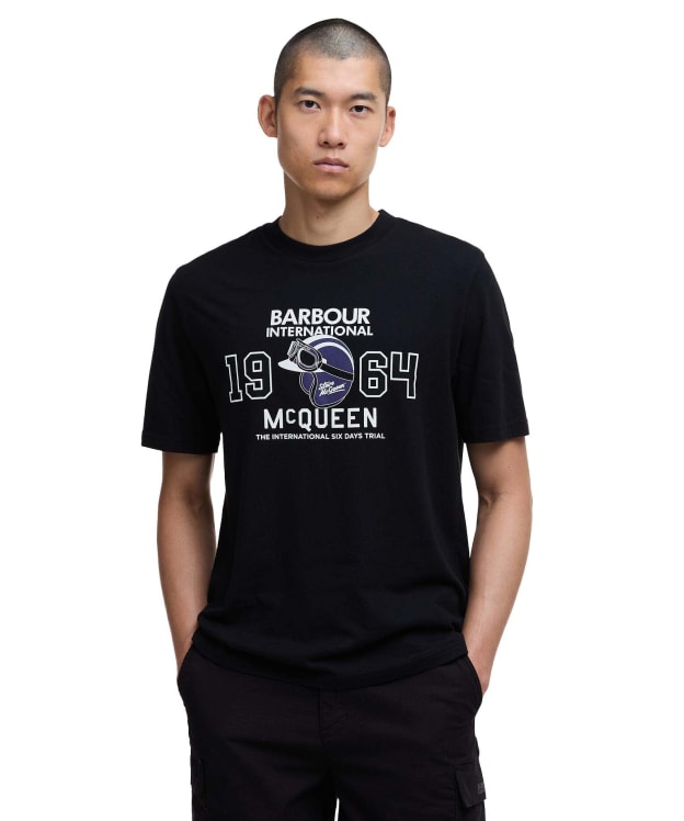 Men's Barbour International Giles Steve McQueen Graphic T-Shirt - Black