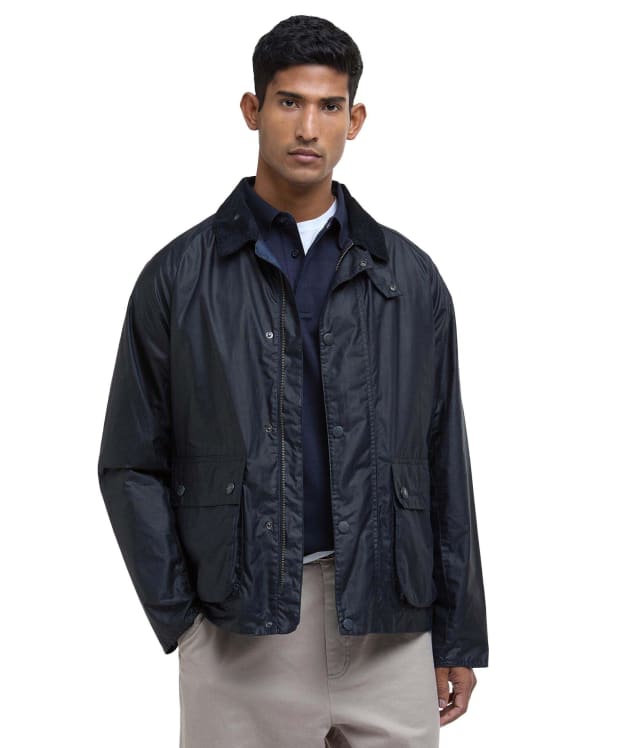 Men's Barbour Modern Bedale Waxed Jacket - Royal Navy