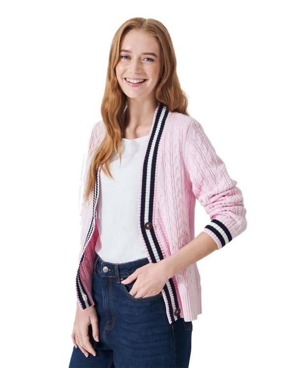 Women's Crew Clothing Cricket Cardigan - Pink