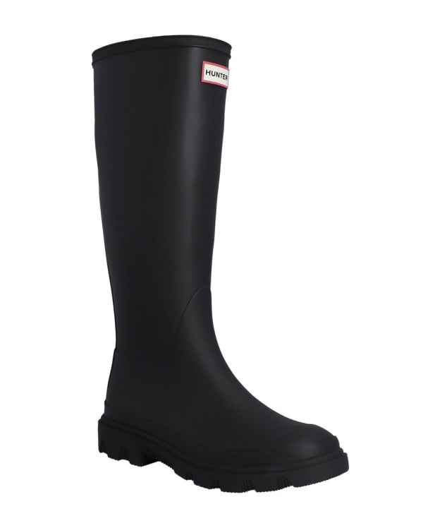 Women's Hunter Downpour Tall Wellington Boots - Black