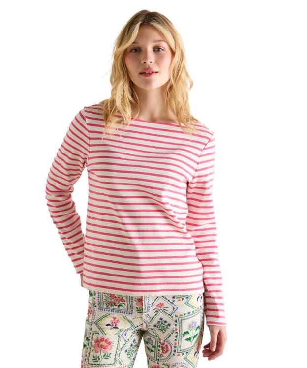 Women's Joules New Harbour Top - Bright Pink