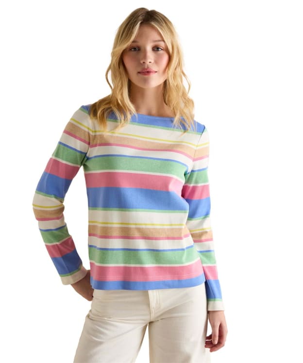 Women's Joules Harbour Top - Multi Stripe