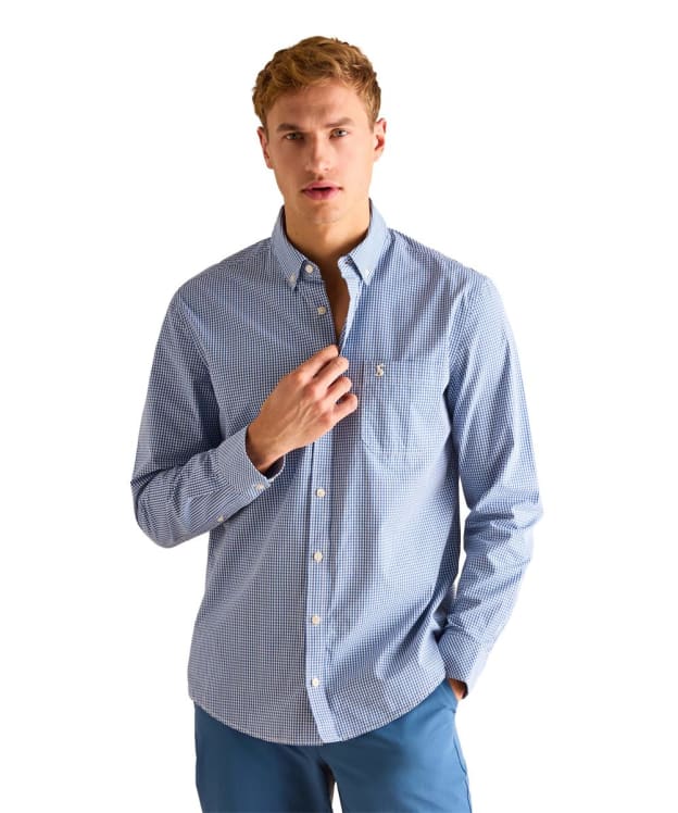 Men's Joules Abbott Classic Shirt - Blue Gingham