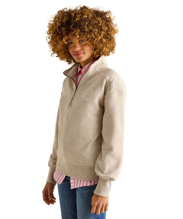Women’s Joules Racquet Sweatshirt - Cream