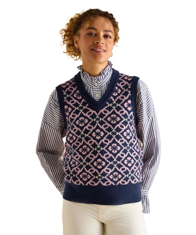 Women’s Joules Meredith Knitted Vest - Navy