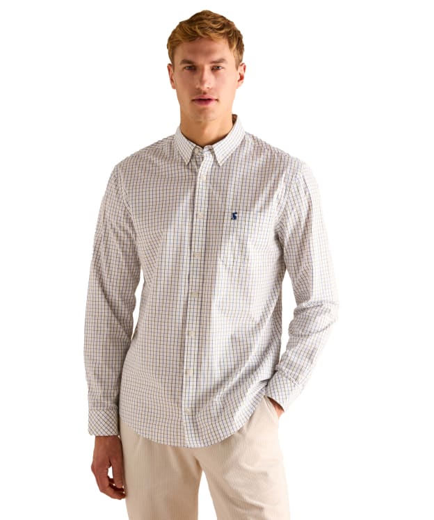 Men's Joules Abbott Classic Shirt - Blue / Green Check
