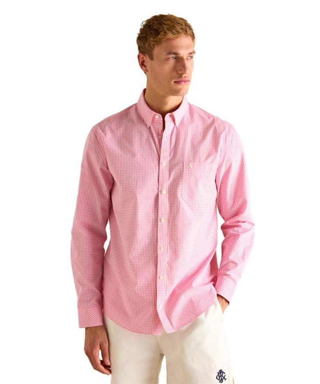 Men's Joules Abbott Classic Shirt - Red Gingham