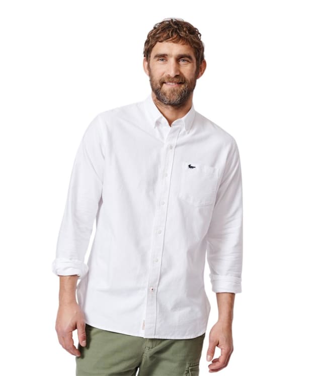 Men's Aubin Aldridge Oxford Button Down Shirt - White